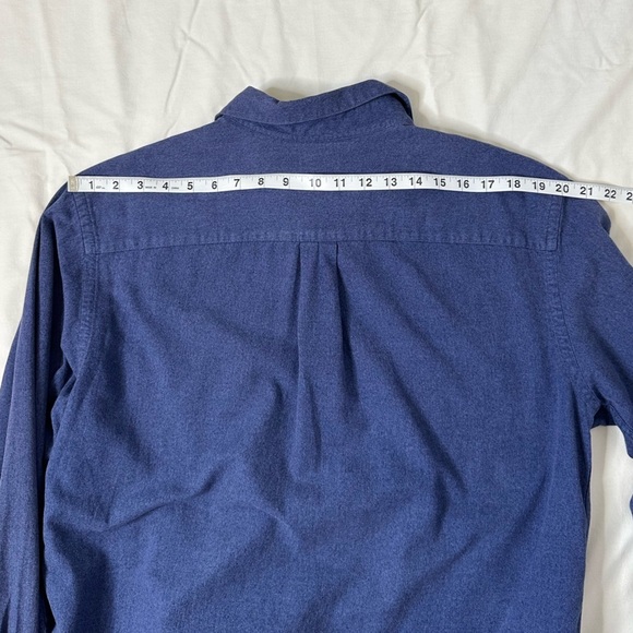 St. John's Bay Men's Jaspe' Twill Button Down Size L - Picture 7 of 7